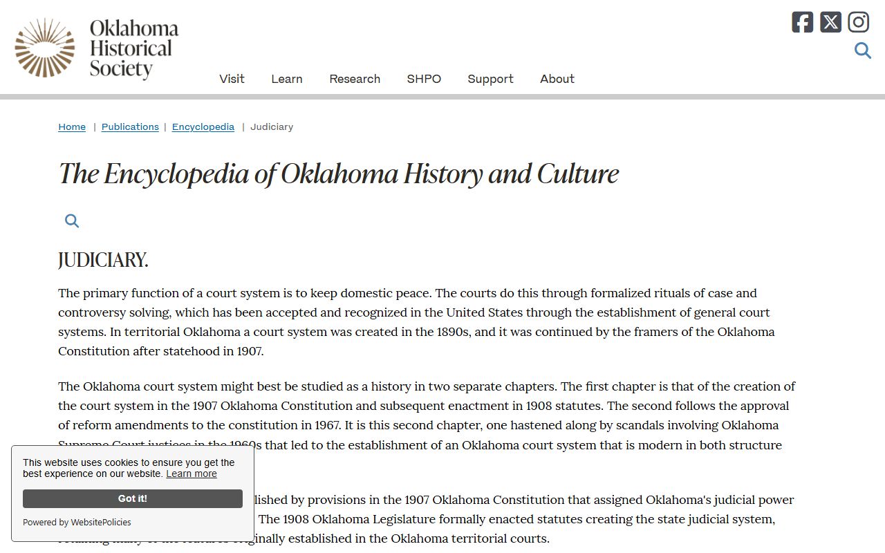 Kingfisher County inmate records and the Oklahoma court system