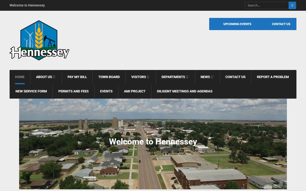 Kingfisher County divorce records and Town of Hennessey open records